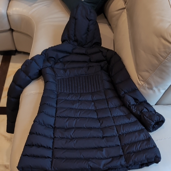 Moncler Navy Down Jacket - Picture 5 of 14